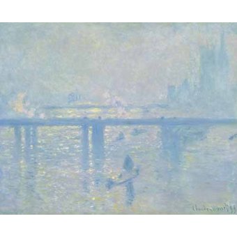 Tableaux de Marines - Tableau -Le Pont de Charing Cross, 1899-, Claude Monet - Monet, Claude