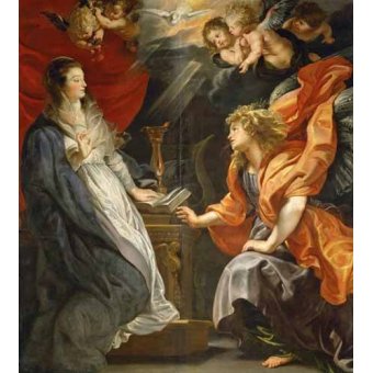  - Tableau -L'annonciation, 1609-, Peter Paulus Rubens - Rubens, Peter Paulus