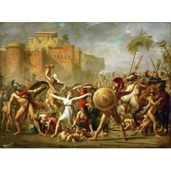  - Tableau -The Sabine women halting the battle between Romans and Sabines,, Jacques Louis David - David, Jacques Louis