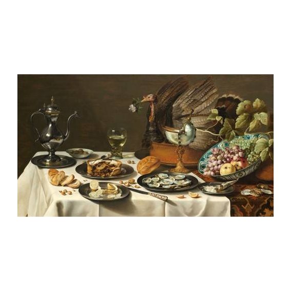 naturezas mortas - Quadro -Bodegon con pastel turco, 1627-