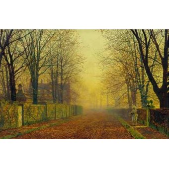  - Tableau -Evening_Glow, 1888-, John Atkinson Grimshaw - Grimshaw, John Atkinson