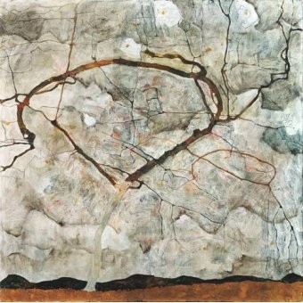 Tableaux pour Chambre - Tableau -Autumn Tree in Stirred Air (Winter Tree), 1912-, Egon Schiele - Schiele, Egon
