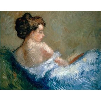  - Tableau -Figure crouching-, Isidre Nonell y Monturiol - Nonell y Monturiol, Isidre
