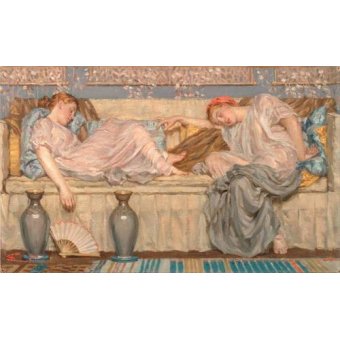  - Tableau -Beads_(study), 1875-, Albert Joseph Moore - Moore, Albert Joseph
