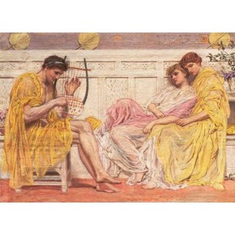  - Tableau -A Musician-, Albert Joseph Moore - Moore, Albert Joseph