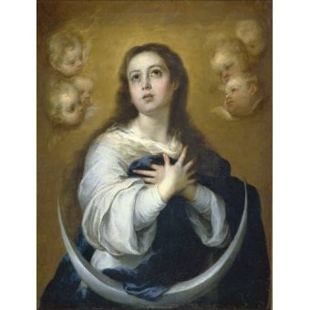 Tableaux Religieux - Tableau -La Inmaculada Concepcion, 1662-, Bartolome Esteban Murillo - Murillo, Bartolome Esteban