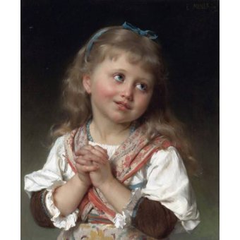  - Tableau -Niña pequeña-, Emile Munier - Munier, Emile
