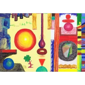 Tableaux Orientaux - Tableau -Abstracto _ Diurnal, 2002-, Tom Wilson - Wilson, Tom