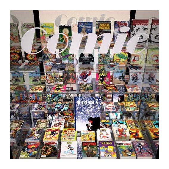 pinturas modernas - Quadro -La tienda del comic-