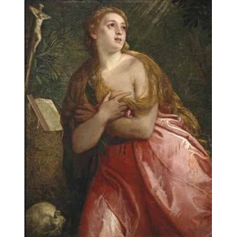  - Tableau -Maria Magdalena pénitent-, Paolo Veronese - Veronese, Paolo