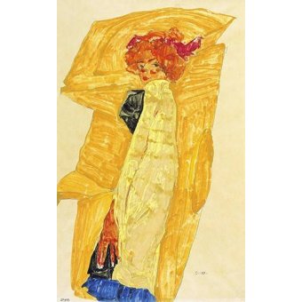  - Tableau -Alb Wien-, Egon Schiele - Schiele, Egon
