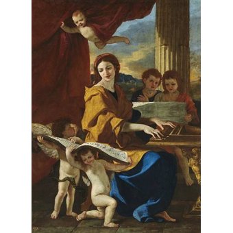 - Tableau -Santa Cecilia-, Nicolas Poussin - Poussin, Nicolas