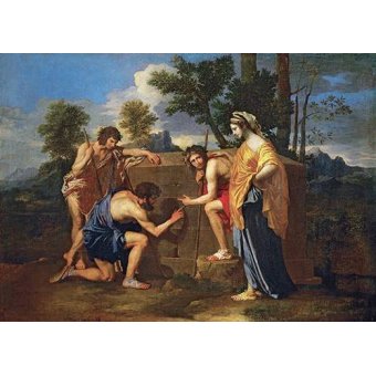  - Tableau -Los Pastores de Arcadia ó - Et in Arcadia ego --, Nicolas Poussin - Poussin, Nicolas