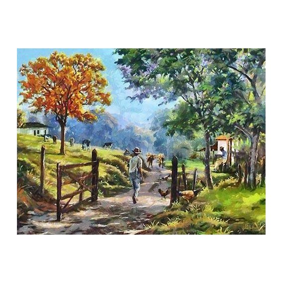 pinturas modernas - Quadro -Moderno CM9850-