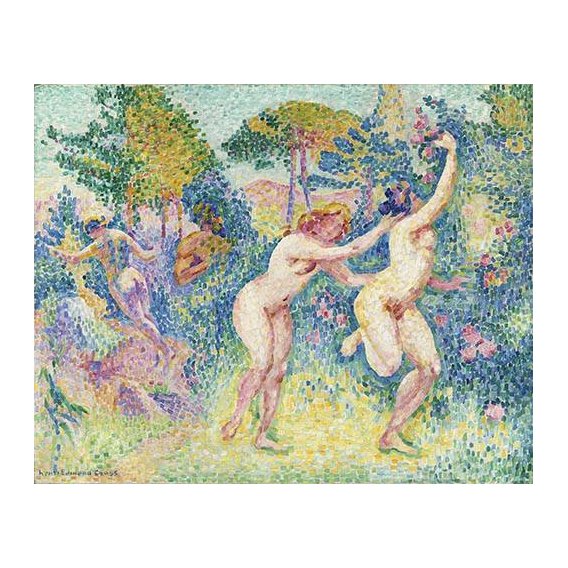 fotos nuas - Quadro -La Fuite Des Nymphes-