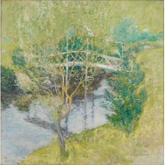  - Tableau -El Puente Blanco-, John Twachtman - Twachtman, John