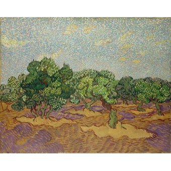  - Tableau -Oliviers-, Vincent Van Gogh - Van Gogh, Vincent