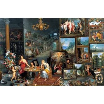  - Tableau -La vista y el olfato-, Bruegel - Bruegel