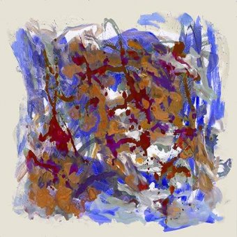  - Tableau -Abstrait _ Carte de l'europe-, Emilio Ricardo - Ricardo, Emilio