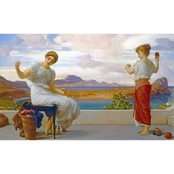  - Tableau -Winding the skein-, Frederick Leighton - Leighton, Frederick