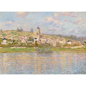 Tableaux de Paysages - Tableau -Vétheuil, 1879-, Claude Monet - Monet, Claude