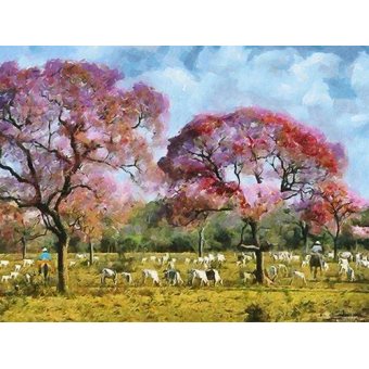 Tableaux pour Chambre - Tableau -Moderno CM10670-, Celito Medeiros - Medeiros, Celito