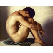 Tableau -Estudio de un joven desnudo-, Hippolyte Flandrin