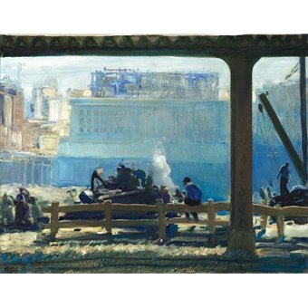 - Tableau -Blue Morning-, George Bellows - Bellows, George