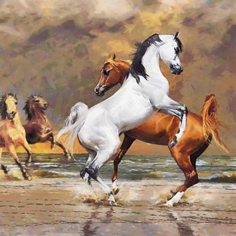 Tableaux d'Animaux - Tableau -Moderno CM12147-, Celito Medeiros - Medeiros, Celito