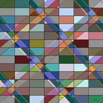 Tableaux pour Chambre - Tableau -Moderno CM12614-, Celito Medeiros - Medeiros, Celito