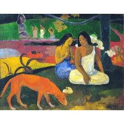 Cuadro de Retrato - Arearea, Paul Gauguin