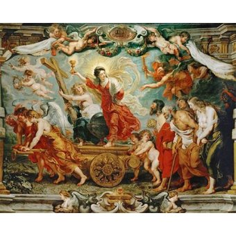  - Tableau -El triunfo de la fe-, Peter Paulus Rubens - Rubens, Peter Paulus