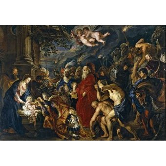  - Tableau -L'Adoration des Mages-, Peter Paulus Rubens - Rubens, Peter Paulus