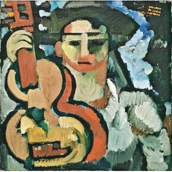  - Cuadro de Retrato - Cavaquinho, 1914- 15, Amadeo de Souza- Cardoso - Souza-Cardoso, Amadeo de