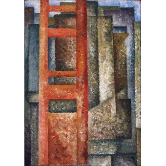  - Tableau -Pelas Janelas (Desdobramento-Intersecção)-, Amadeo de Souza-Cardoso - Souza-Cardoso, Amadeo de