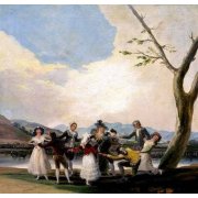 Tableau -La gallina ciega-, Francisco de Goya y Lucientes