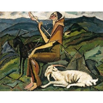  - Tableau -Fiandeira, 1913-, Amadeo de Souza-Cardoso - Souza-Cardoso, Amadeo de