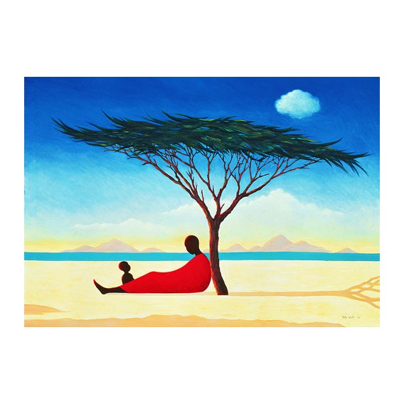 Tableau -Turkana Afternoon, 1994-