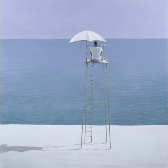 Tableaux de Marines - Cuadro de Marinas - Beach Guard, 2004, Lincoln Seligman - Seligman, Lincoln