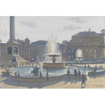  - Tableau -Trafalgar Square, 2010 (oil on canvas)-, Julian Barrow - Barrow, Julian