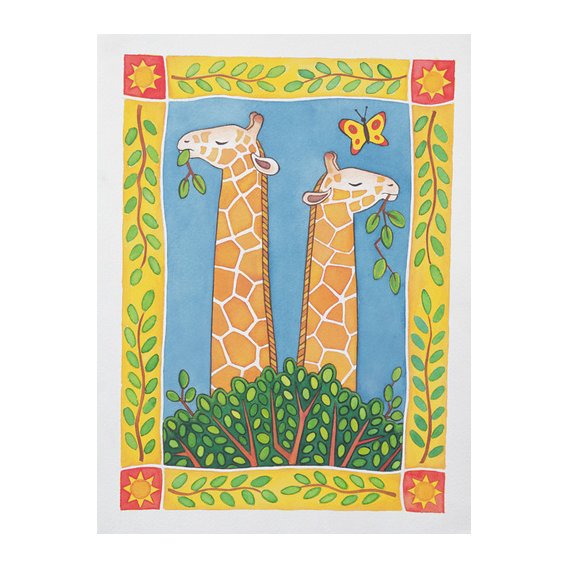 Tableau -Giraffes-