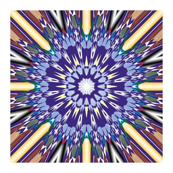 Tableau -mandala,2019,(mixed media)-