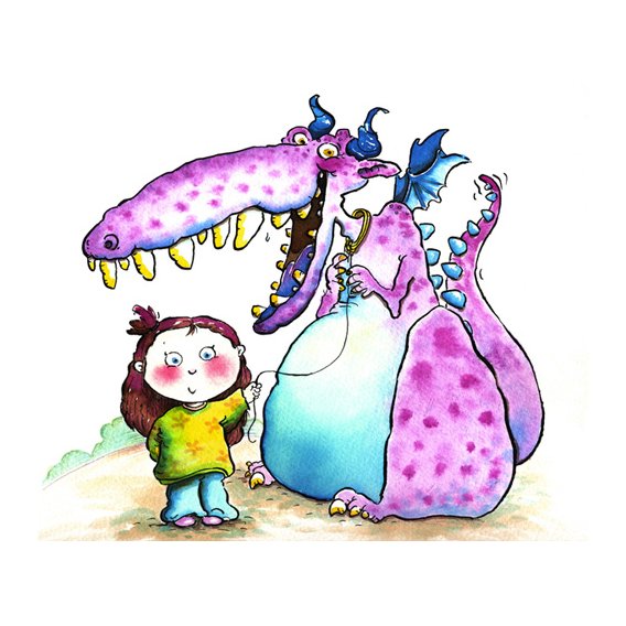 Tableau -New Pet (w.c & ink on paper)-