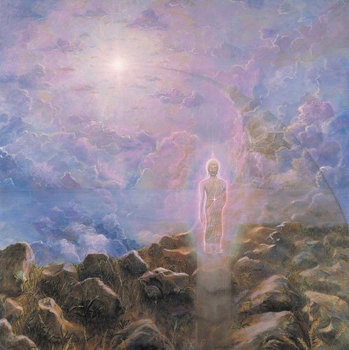 tableaux-modernes - Tableau -The Path (acrylic on canvas)-, Simon Cook - Cook, Simon