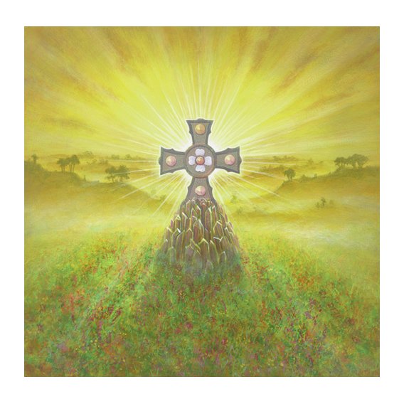 Tableau -Celtic Cross (acrylic on canvas)-