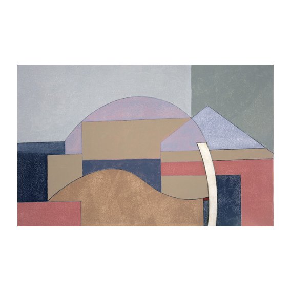 Tableau -Farm End, 2002 (oil on board)-