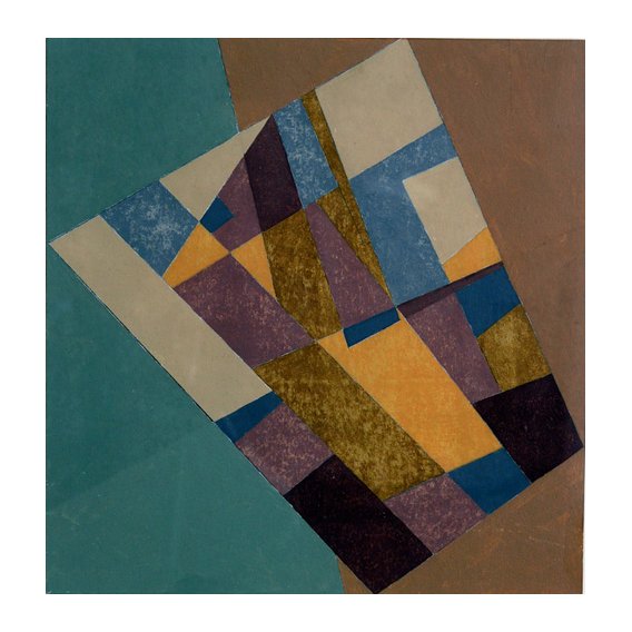 Tableau -Field Tapestry, 2003 (oil on card)-