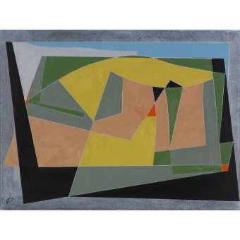  - Tableau -A Landscape by the Sea, 2007 (oil on board)-, George Dannatt - Dannatt, George