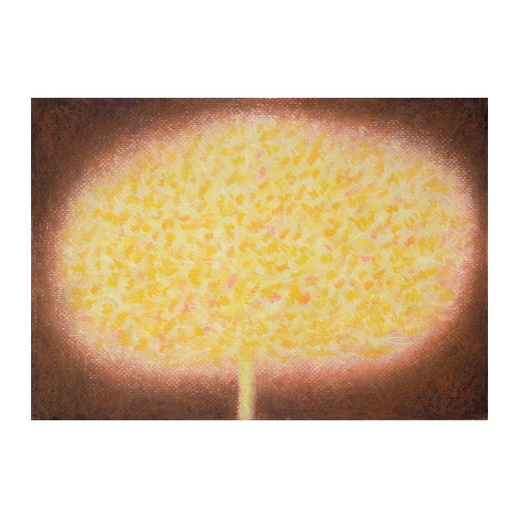 Tableau -(oil pastel on canvas)-