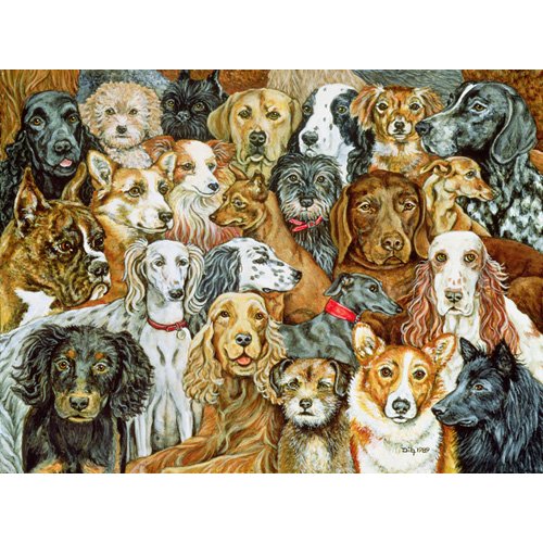 Tableau Moderne - Dog Spread, 1989, Ditz